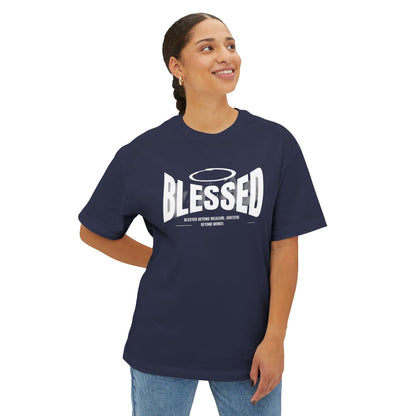 Blessed Unisex Oversized Boxy Tee