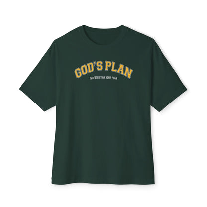 God's Plan Boxy Tee