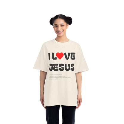 I Love Jesus Short-Sleeve T-Shirt, Christian Apparel