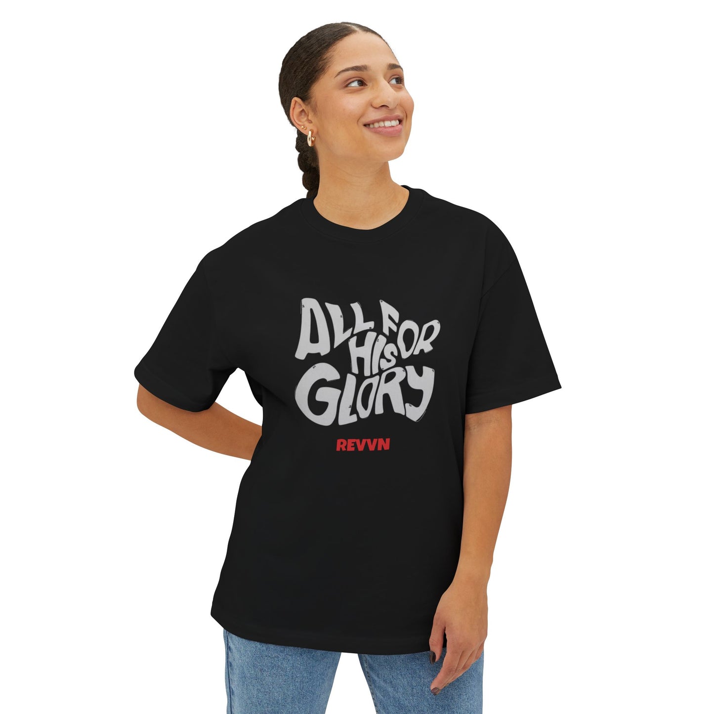 Christian Inspirational Oversized Tee